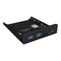 ICY BOX IB-HUB1417-i3 - Hub - 2 x SuperSpeed USB 3.0 + 1 x USB-C