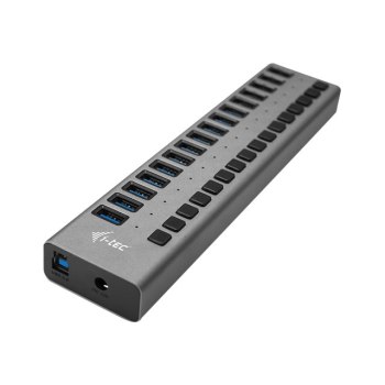 i-tec USB 3.0 Charging HUB 16 port + Power Adapter 90 W