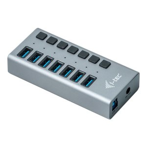 i-tec U3CHARGEHUB7 - Interno - AC - Grigio