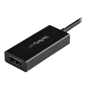 StarTech.com Adattatore USB-C a HDMI con HDR - 4K 60 Hz - Nero - USB tipo-C - Uscita HDMI - 3840 x 2160 Pixel