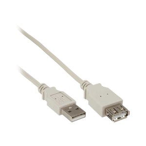 InLine USB extension cable - USB (M) to USB (F)