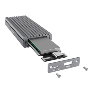ICY BOX IB-1817M-C31 - Speichergehäuse mit Datenanzeige - M.2 - NVMe - USB 3.1 (Gen 2)