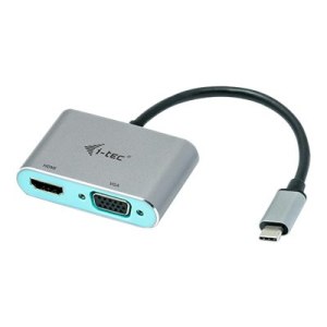 i-tec Adapter - USB-C male to HD-15 (VGA), HDMI female