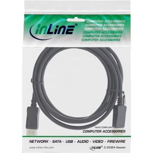 InLine DisplayPort cable - DisplayPort (M) to DisplayPort (M)