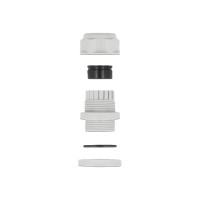 Delock PG21 - Cable gland - grey (pack of 2)