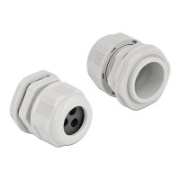 Delock PG21 - Cable gland - grey (pack of 2)