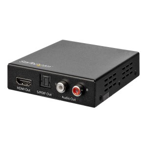 StarTech.com 4K HDMI Audio Extractor - 4K 60Hz - HDMI...