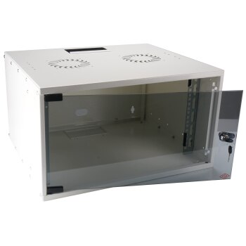 EFB Elektronik EFB-Elektronik BASIC - Gehäuse Netzwerkschrank - geeignet für Wandmontage - weiß, RAL 9010 - 15U - 48.3 cm (19?)
