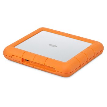 LaCie Rugged RAID Shuttle - 8000 GB - USB tipo-C - 3.2 Gen 1 (3.1 Gen 1) - 1000 MB/s - Protezione della password - Arancione