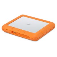 LaCie Rugged RAID Shuttle - 8000 GB - USB tipo-C - 3.2 Gen 1 (3.1 Gen 1) - 1000 MB/s - Protezione della password - Arancione