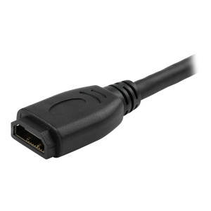 StarTech.com Cavo HDMI 2.0 prolunga salvaporta da 15cm -...