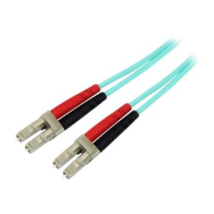 StarTech.com 15m OM3 LC to LC Multimode Duplex Fiber...