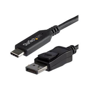 StarTech.com 6ft/1.8m USB C to DisplayPort 1.4 Cable,...