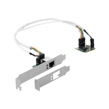 Delock Mini PCIe I/O PCIe half size 1 x Gigabit LAN Low Profile