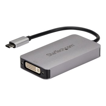 StarTech.com USB 3.1 Type-C to Dual Link DVI-I Adapter - Digital Only - 2560 x 1600 - Active USB-C to DVI Video Adapter Converter (CDP2DVIDP)