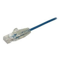 StarTech.com 2 m Cat6-Kabel - Schlankes Cat6-Patchkabel - Blau - Snagless RJ45-Anschlusse - Gigabit-Ethernet-Kabel - 28 AWG - Patch-Kabel - RJ-45 (M)