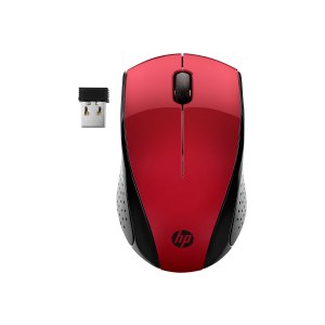 HP 220 - Mouse - 3 buttons - wireless - 2.4 GHz -...