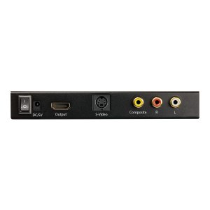 StarTech.com S-Video or Composite to HDMI Converter with Audio