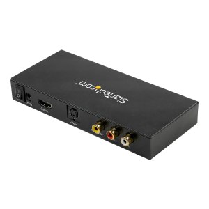 StarTech.com S-Video or Composite to HDMI Converter with...