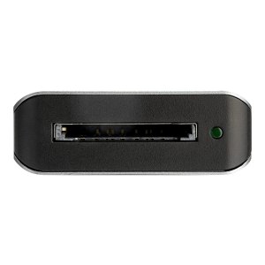 StarTech.com Hub USB-C a 3 porte con lettore per schede SD - 10 Gbps - 3 USB-A - USB 3.2 Gen 2 (3.1 Gen 2) Type-C - USB 3.2 Gen 2 (3.1 Gen 2) Type-A - SD - 10000 Mbit/s - Nero - Grigio - Alluminio - Plastica