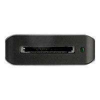 StarTech.com Hub USB-C a 3 porte con lettore per schede SD - 10 Gbps - 3 USB-A - USB 3.2 Gen 2 (3.1 Gen 2) Type-C - USB 3.2 Gen 2 (3.1 Gen 2) Type-A - SD - 10000 Mbit/s - Nero - Grigio - Alluminio - Plastica