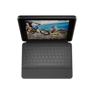 Logitech Rugged Folio - Tastatur und Foliohülle -...