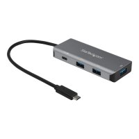 StarTech.com HB31C3A1CPD3 4-Port  USB-C-Hub (mit Stromversorgung, 10 Gbit/s, 3 x USB-A- und 1x 25 cm USB-C Anschlusskabel)