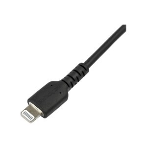 StarTech.com Cavo da USB C a Lightning da 2 m (6 piedi) per iPhone / iPad / iPod - Certificato Apple MFi - Nero - Nero - USB A - Lightning - 2 m - Maschio - Maschio