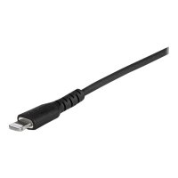 StarTech.com 2m USB-C auf Lightning-Kabel - Hochbelastbare, robuste Aramidfaser - USB Typ-C auf Lightningkabel - Lade-/Synchronisationskabel - Apple MFi-zertifiziert iPad/iPhone 12 - Schwarz (RUSBCLTMM2MB)