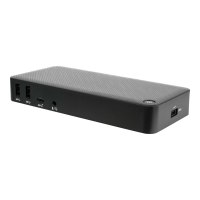 Targus DOCK430EUZ - Cablato - 3,5 mm - Nero - Windows 10,Windows 7,Windows 8.1 - Mac OS X 10.10 Yosemite,Mac OS X 10.11 El Capitan,Mac OS X 10.12 Sierra - 80 mm