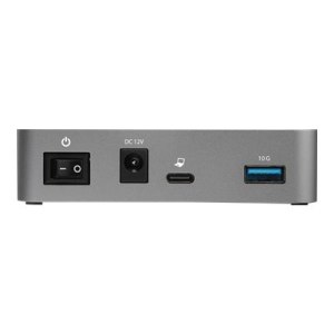 StarTech.com HB31C3A1CS 4-Port-USB-C-Hub (10 Gbit/s, 3x USB-A und 1x USB-C, 1m Hostkabel, powered, mit Netzteil)