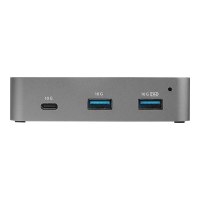 StarTech.com HB31C3A1CS 4-Port-USB-C-Hub (10 Gbit/s, 3x USB-A und 1x USB-C, 1m Hostkabel, powered, mit Netzteil)