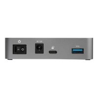 StarTech.com HB31C3A1CS 4-Port-USB-C-Hub (10 Gbit/s, 3x USB-A und 1x USB-C, 1m Hostkabel, powered, mit Netzteil)