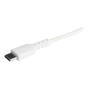 StarTech.com 1m USB-C auf Lightning-Kabel - Hochbelastbare, robuste Aramidfaser - USB Typ-C auf Lightningkabel - Lade-/Synchronisationskabel - Apple MFi-zertifiziert iPad/iPhone 12 - Weiß (RUSBCLTMM1MW)