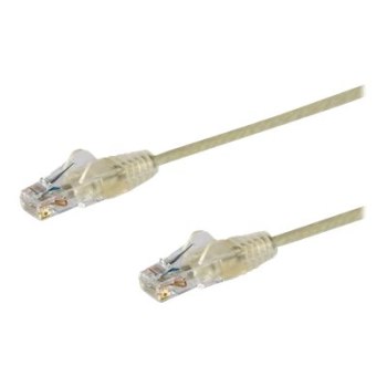 StarTech.com 1 m Cat6-Kabel - Schlankes Cat6-Patchkabel - Grau - Snagless RJ45-Anschlusse - Gigabit-Ethernet-Kabel - 28 AWG - Patch-Kabel - RJ-45 (M)