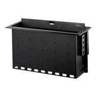 StarTech.com Dual-Module Conference Table Connectivity Box-Customizable