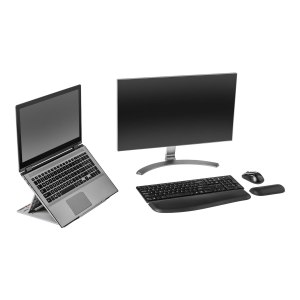 Kensington K:Easy Riser Go 17" - Supporto per computer portatile - Grigio - 43,2 cm (17")