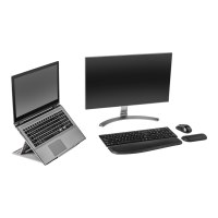 Kensington K:Easy Riser Go 17" - Supporto per computer portatile - Grigio - 43,2 cm (17")