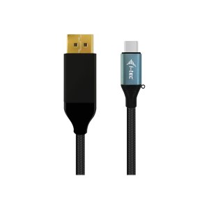 i-tec DisplayPort-Kabel - USB-C (M) zu DisplayPort (M)