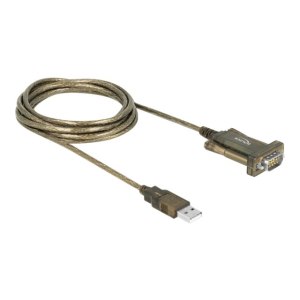 Delock Adapter USB 2.0 Type-A > 1 x Serial DB9 RS-232