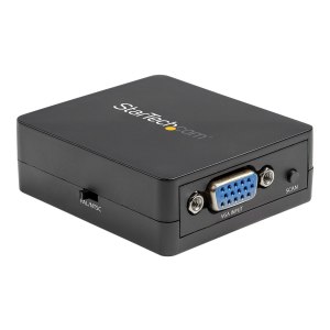 StarTech.com 1080p VGA to RCA and S-Video Converter - USB...