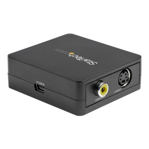 StarTech.com 1080p VGA to RCA and S-Video Converter - USB...