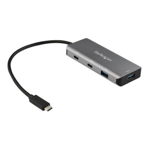 StarTech.com 4 Port USB C Hub w/ 2x USB A & 2x USB C,...