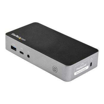 StarTech.com DK30CHHPDEU USB-C-Dockingstation (zwei HDMI-Monitore, 60 W Stromversorgung, Mac und Windows, 1x USB-C und 3x USB-A, 1080p)