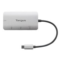 Targus Hub - 2 x USB 3.2 Gen 1 + 1 x USB-C 3.2 Gen 1 + 1 x USB-C 3.2 Gen 1 (power delivery)