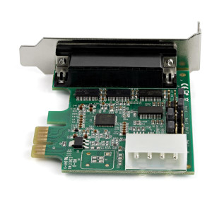 StarTech.com 4 Port Serielle PCI Express RS232 Adapter Karte - PCIe Serielle Host Controller Karte - PCIe zu Seriell DB9 - 16950 UART - Niedrig Profil Erweiterungskarte - Windows & Linux (PEX4S953LP)