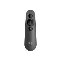 Logitech R500s - Bluetooth/RF - USB - 20 m - Grafite