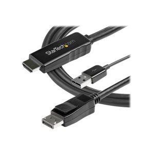 StarTech.com Cavo adattatore HDMI a DisplayPort da 2m - 4K 30Hz - 2 m - HDMI tipo A (Standard) - DisplayPort - Maschio - Maschio - Dritto