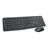 Logitech MK235 - Tastatur-und-Maus-Set - kabellos