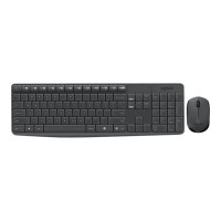 Logitech MK235 - Tastatur-und-Maus-Set - kabellos